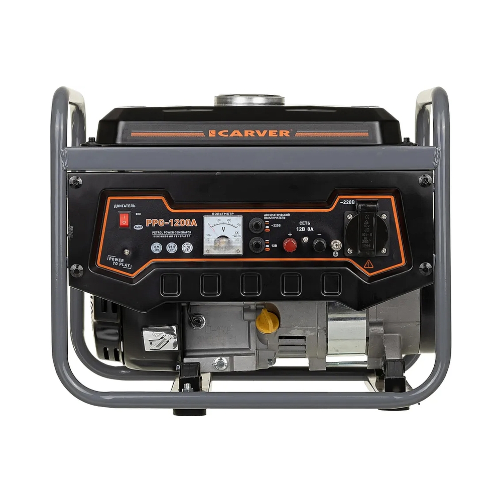 Электрогенератор бензиновый Carver PPG-1200, 1.05 кВт, 65 дБ, 24 кг — KSKSHOP.RU