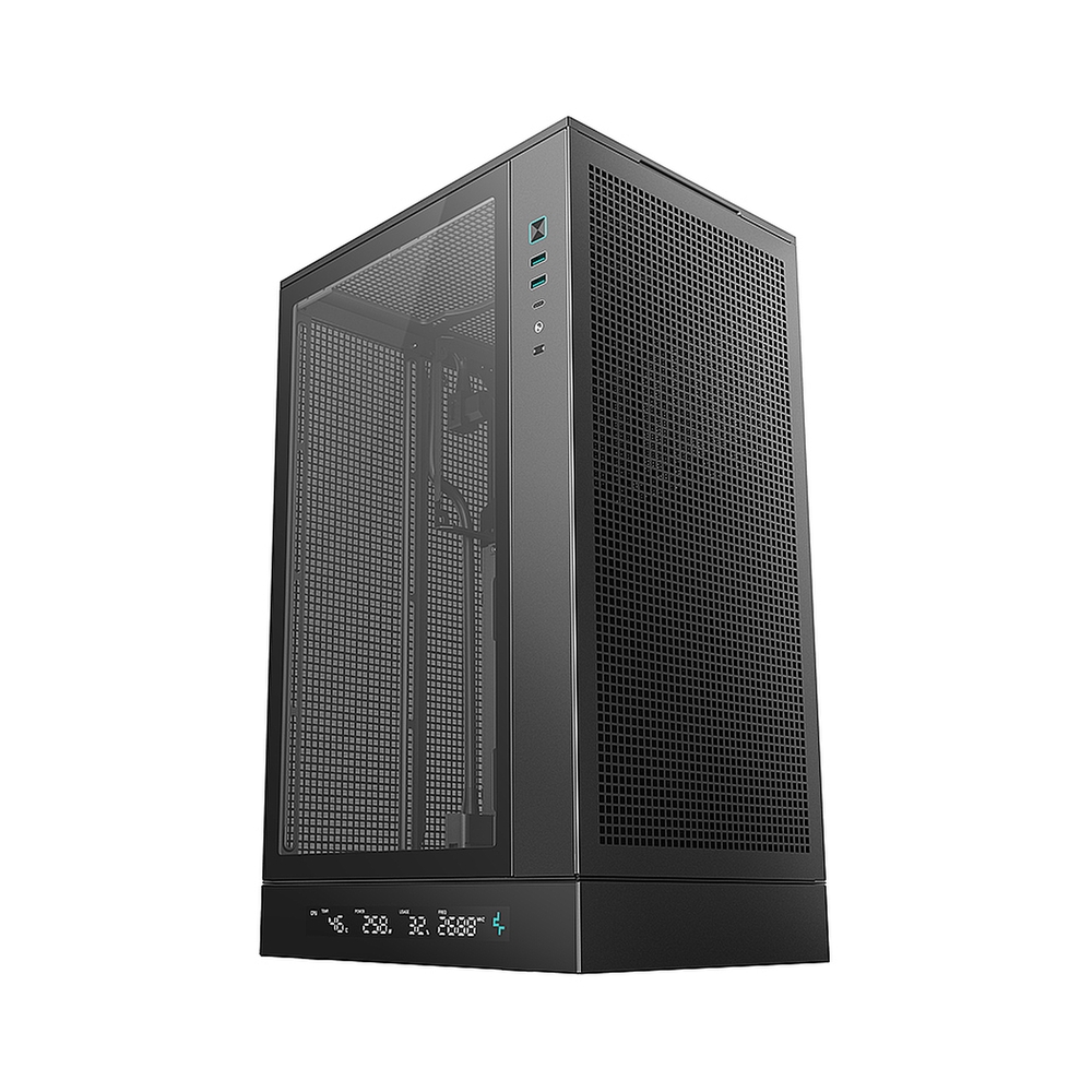 Корпус DEEPCOOL CH270 [R-CH270-BKNGM0-G-1], черный — KSKSHOP.RU