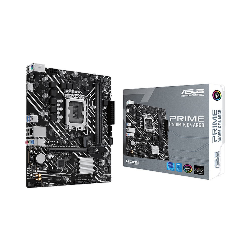 Материнская плата ASUS PRIME H610M-K D4 ARGB — KSKSHOP.RU