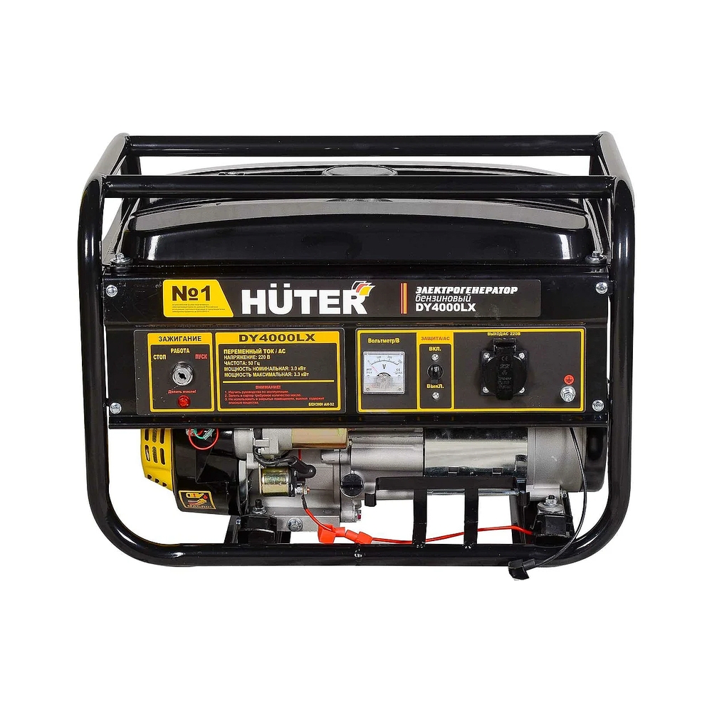 Электрогенератор бензиновый Huter DY4000LX, 3.3 кВт, 68 дБ, 42.2 кг — KSKSHOP.RU