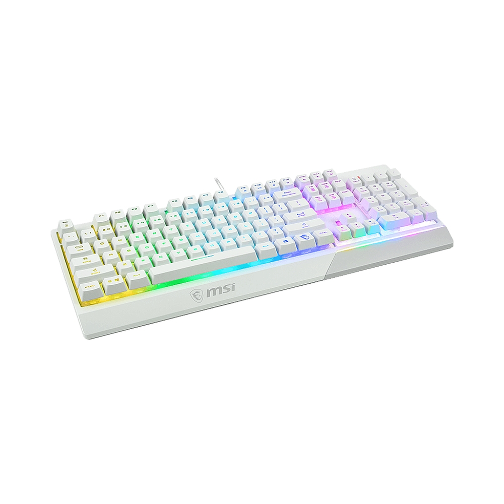 Клавиатура MSI GAMING VIGOR GK30, белый — KSKSHOP.RU