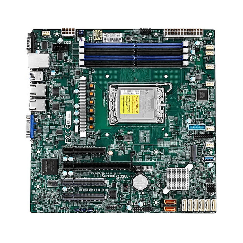 Материнская плата SuperMicro MBD-X13SCL-F-B — KSKSHOP.RU