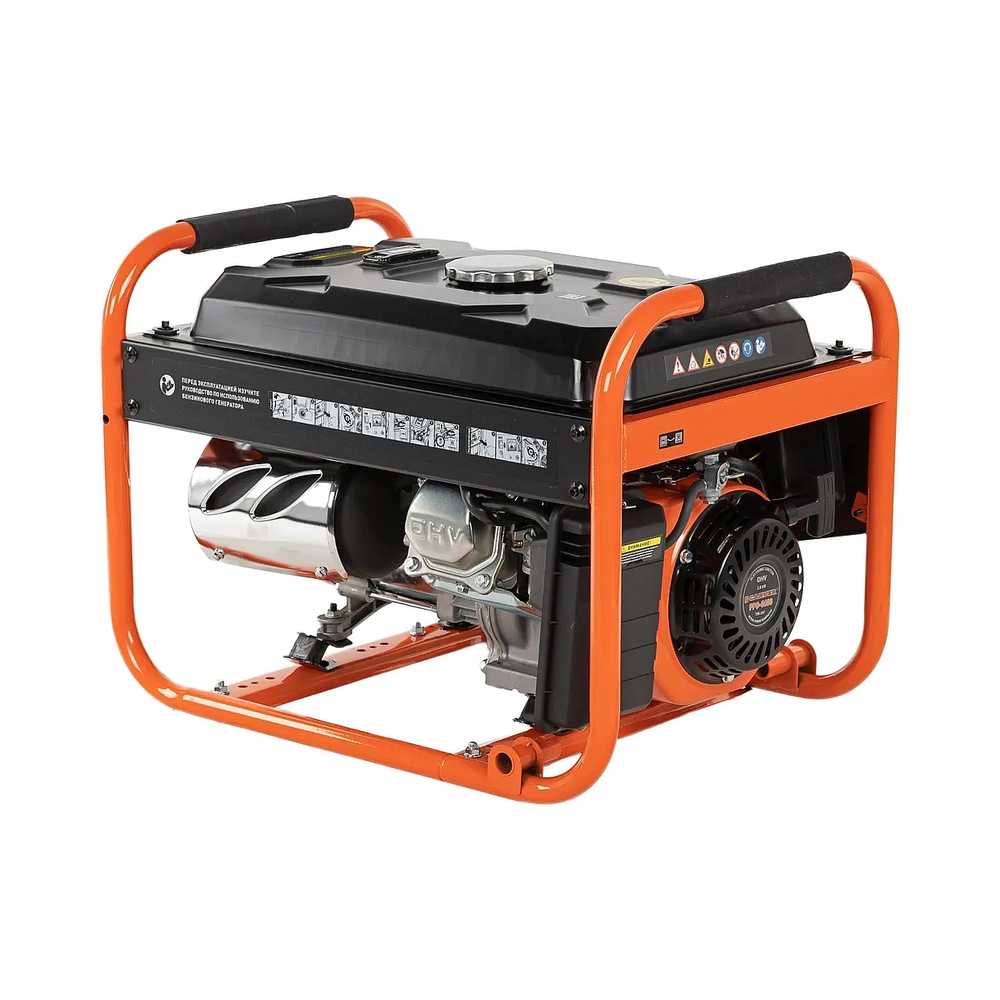 Электрогенератор бензиновый Carver PPG-3600, 2.8 кВт, 67 дБ, 40 кг — KSKSHOP.RU