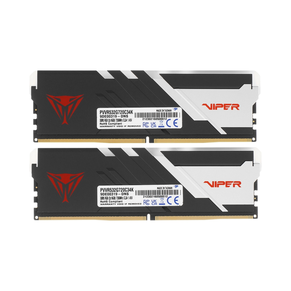 Оперативная память Patriot Viper Venom RGB [PVVR532G720C34K] 32GB KIT D5 — KSKSHOP.RU