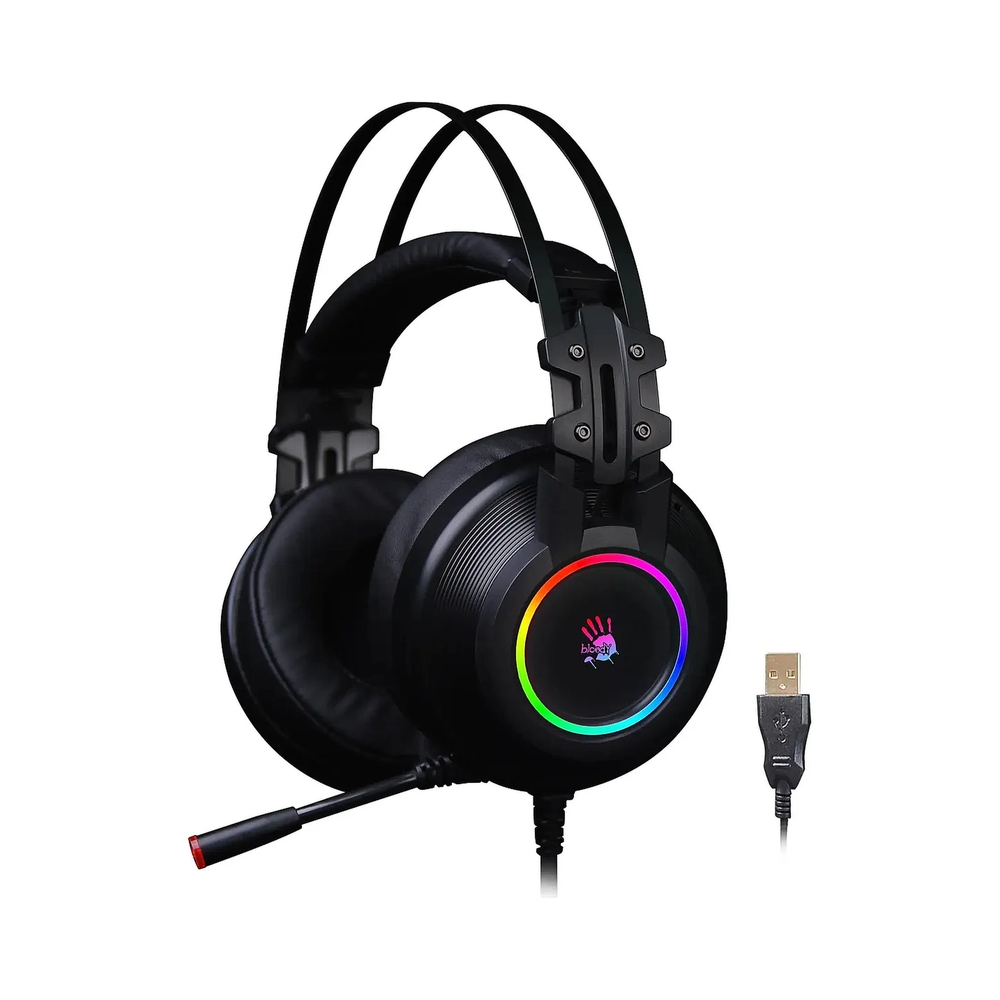 картинка Наушники с микрофоном A4 Bloody G528C, чёрный от магазина Одежда+