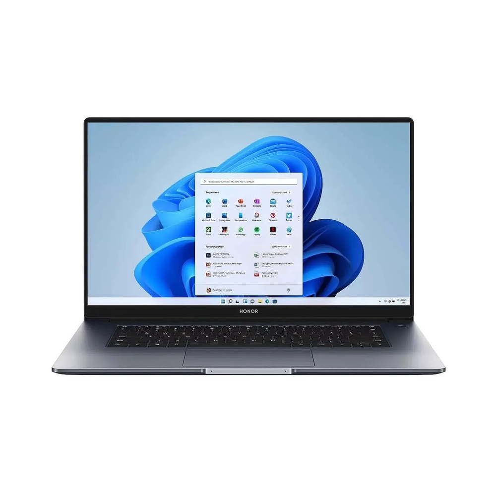 картинка Ноутбук 15.6" HONOR MagicBook 15 5301AFVT серый от магазина Одежда+