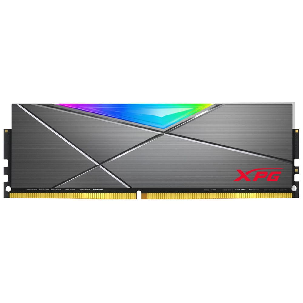 [Б/У] Модуль памяти 16GB ADATA DDR4 3200 DIMM XPG SPECTRIX D50 RGB Grey — KSKSHOP.RU