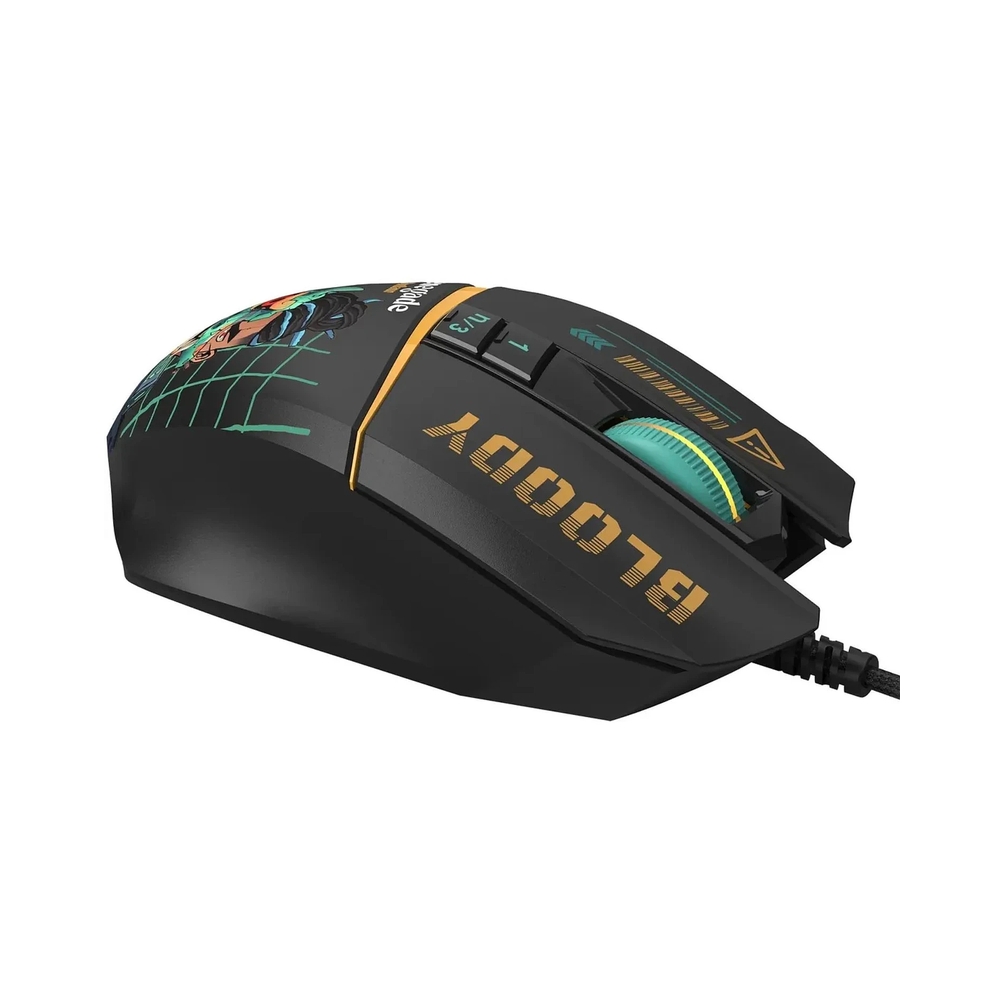 Мышь проводная A4Tech Bloody W63 Max Renegade, черный — KSKSHOP.RU