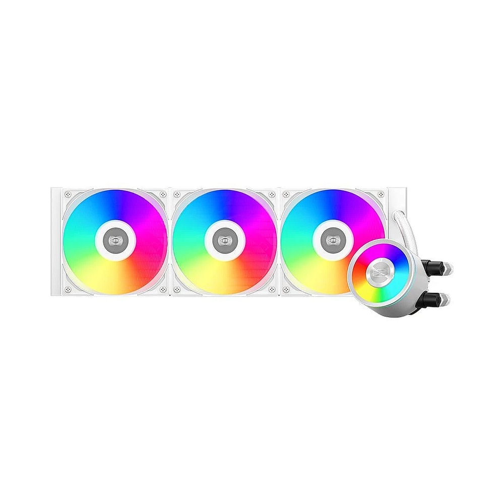 Система водяного охлаждения PCCooler DA360 Pro ARGB, белый — KSKSHOP.RU