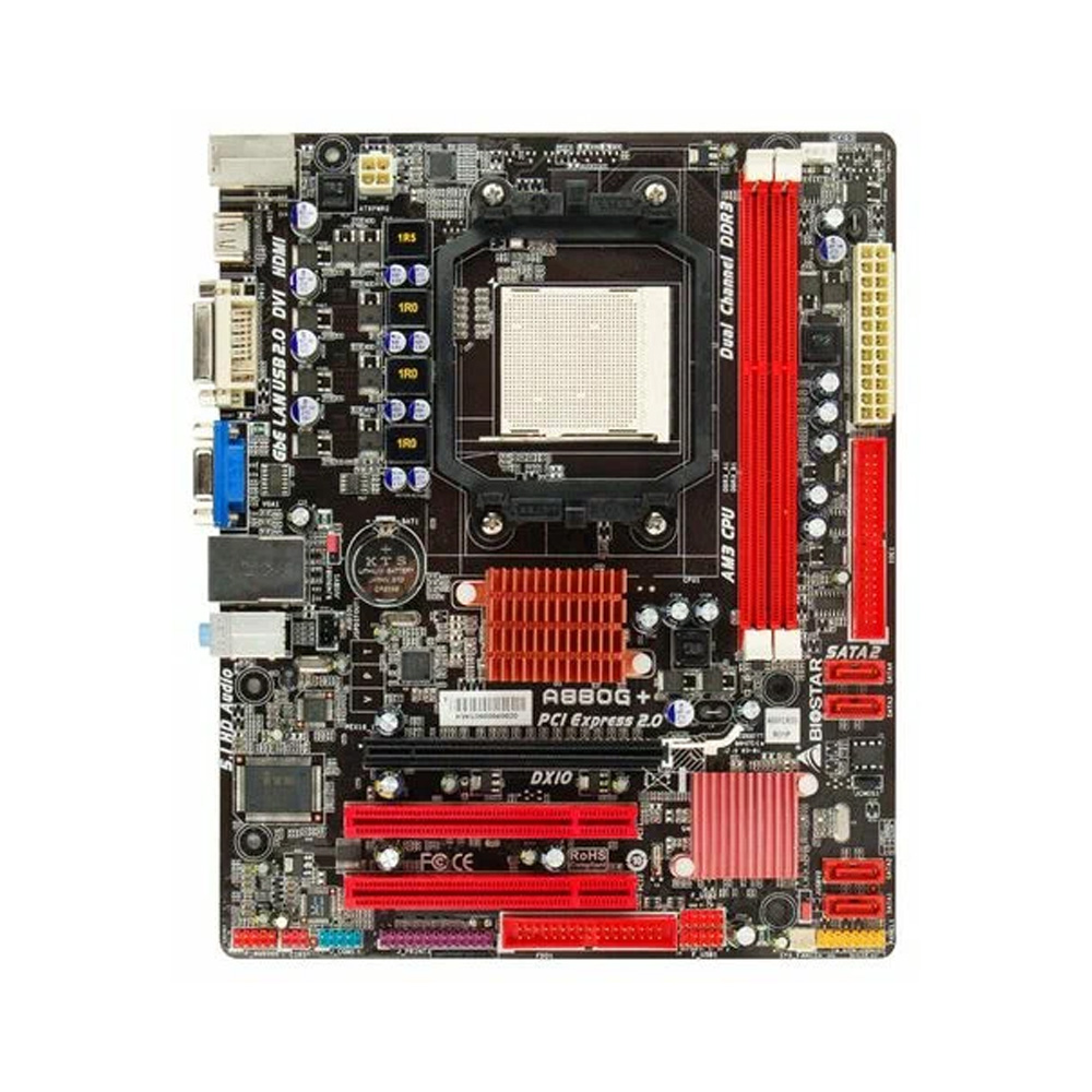 [Б/У] Материнская плата Biostar N68S3B ver:6.2 | AM3 — KSKSHOP.RU