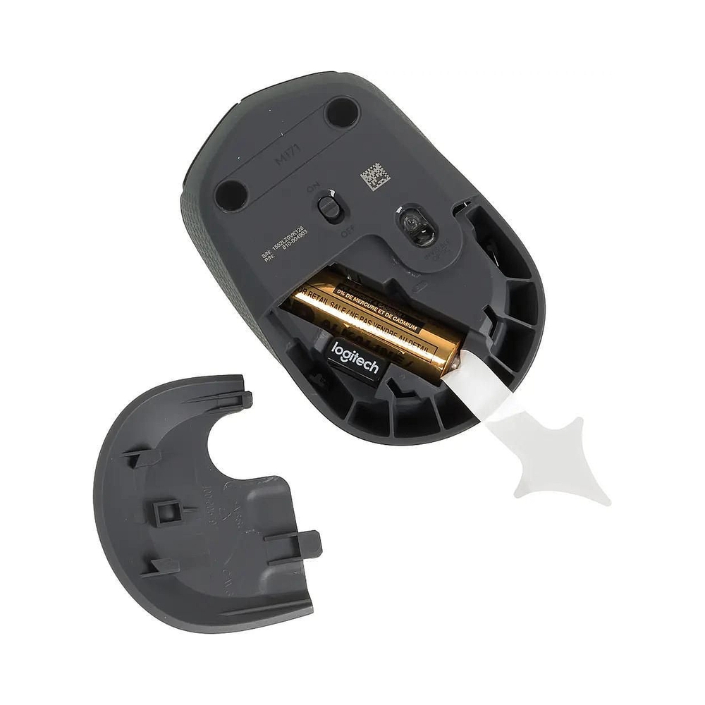 Мышь беспроводная Logitech M171, чёрная — KSKSHOP.RU