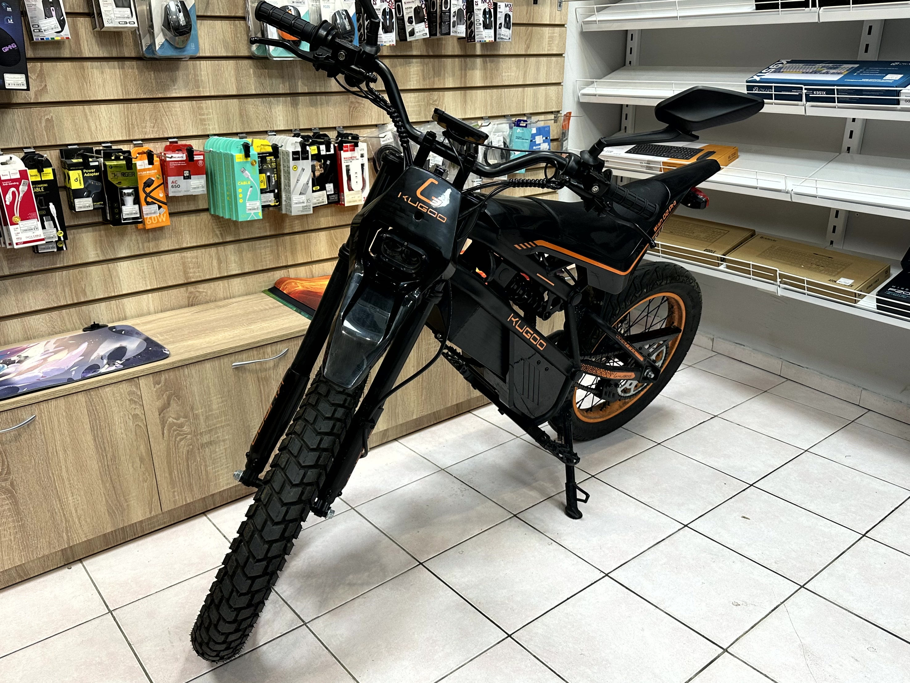 [Уценённый] Электропитбайк Kugoo Wish 02 Pro — KSKSHOP.RU