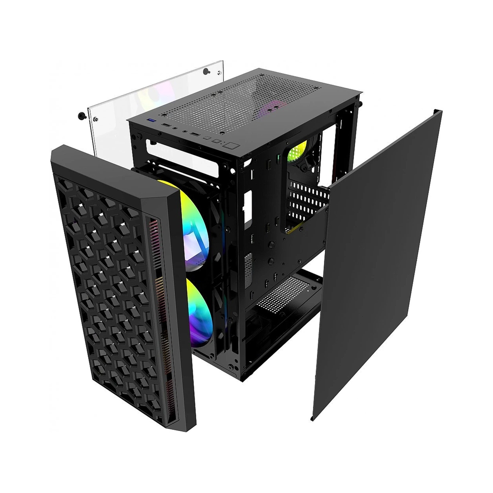 картинка Корпус Powercase Mistral Micro T3B, черный от магазина Одежда+