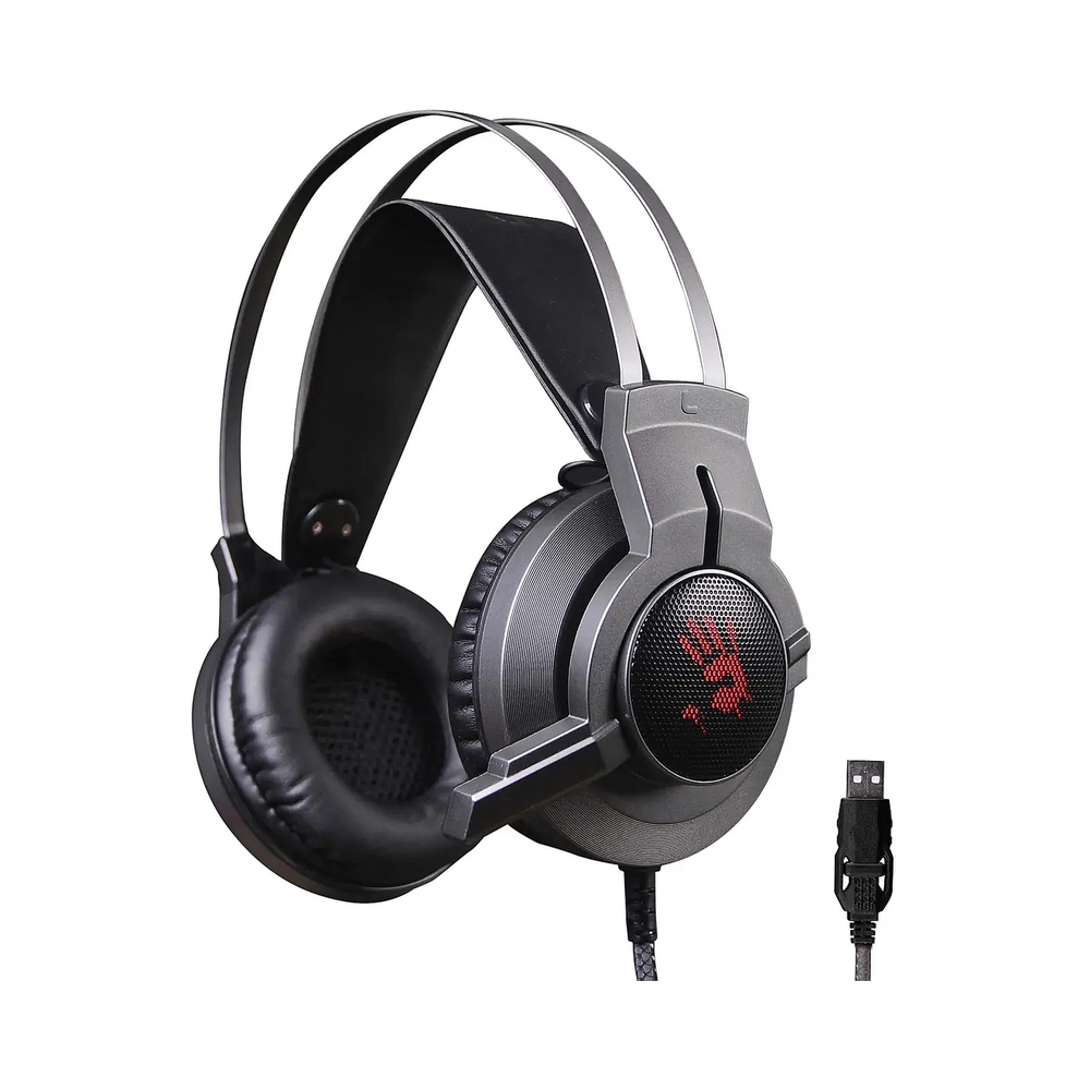 картинка Наушники с микрофоном A4Tech Bloody G437 черный 1.8м от магазина Одежда+