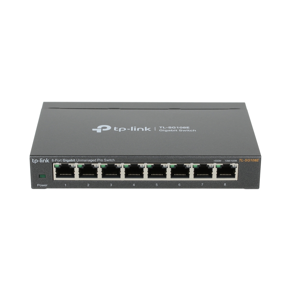 Коммутатор TP-Link TL-SG108E [1000 Мбит/сек] — KSKSHOP.RU