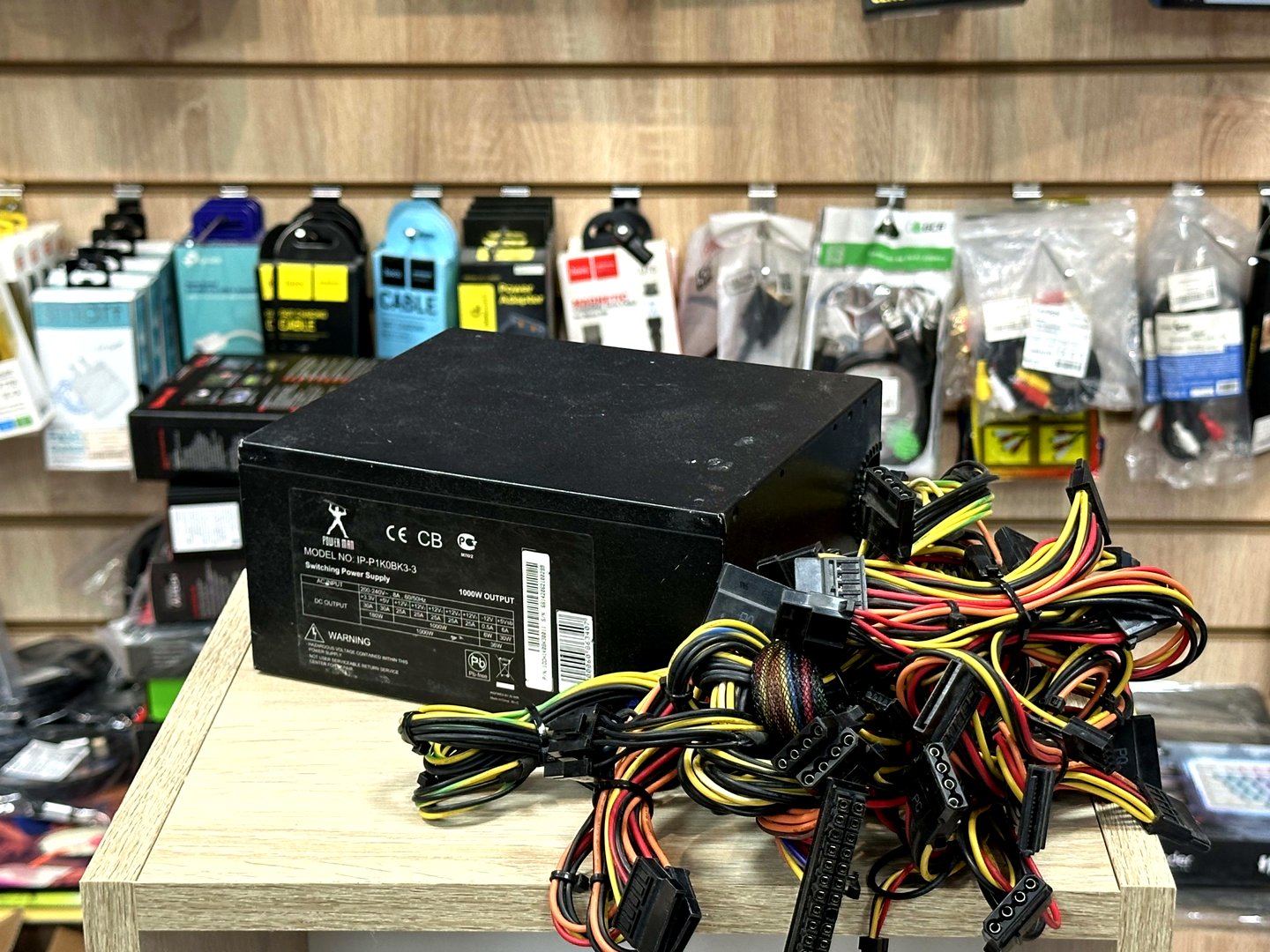 [Б/У] Блок Питания PowerMan IP-P1K0BK3-3 | 1000W — KSKSHOP.RU