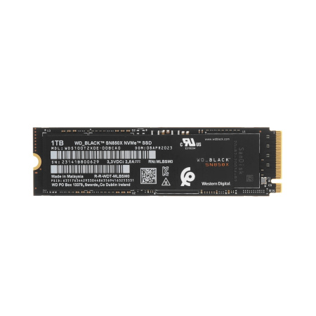 Накопитель SSD WD Black SN850X [WDS100T2X0E] 1TB
