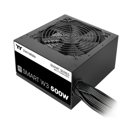 Блок питания 500W Thermaltake Smart RGB 500W (ATX, APFC, 20+4 pin, 120mm fan, PCI-E 6+2Px2, 4xSATA) (PS-SPW-0500NNFAWE-1)