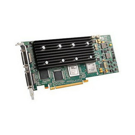 Видеокарта Matrox MURA-MPX42HF 4 outputs, 2 inputs, PCIe x16 (Gen2) 2GB1 64 Gbit/sec output: RGB (VGA) 2048x1536 , input: SL-DVI 1920x1200, RGB (VGA) 2048x1536, Component (YPbPr) 1080i, S-Video NTSC/PAL/SECAM, Composite NTSC/PAL/SECAM