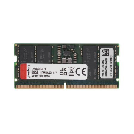 Оперативная память SODIMM Kingston ValueRAM [KVR48S40BS8-16] 16GB D5