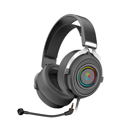 Наушники с микрофоном A4Tech Bloody G535P черный/серебристый