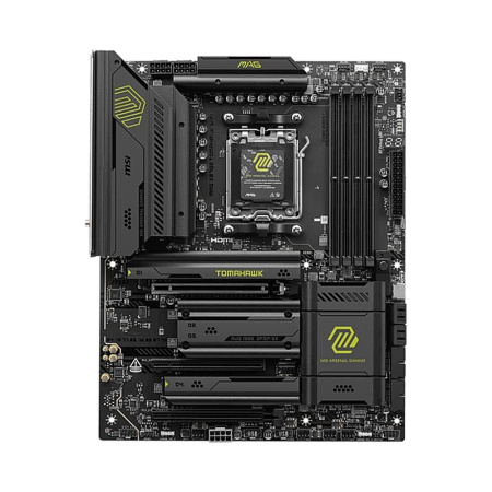 Материнская плата MSI MAG X870E TOMAHAWK WIFI SocketAM5 AMD X870 4xDDR5 ATX AC`97 8ch(7.1) 5Gigabit RAID+HDMI