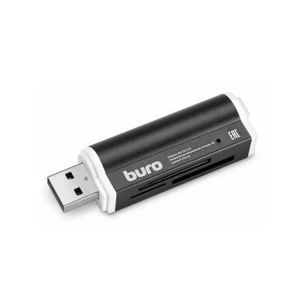Картридер внешний Buro BU-CR-3101, черный