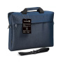 Сумка ExeGate EX205137RUS Start  S15 Deep Blue, темно-синяя, полиэстер, для ноутбуков до 15.6"