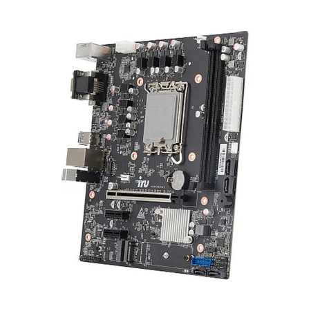 Материнская плата IRU H610M-VHD/D4M.2 Soc-1700 2xDDR4 mATX AC`97 6ch(5.1) GbLAN+VGA+HDMI+DP