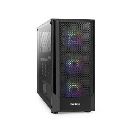 Корпус ExeGate EVO-8227, черный