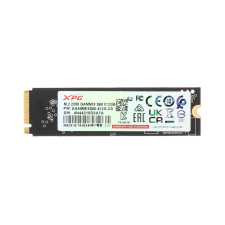 Накопитель SSD ADATA XPG GAMMIX S60 [AGAMMIXS60-512G-CS] 512GB