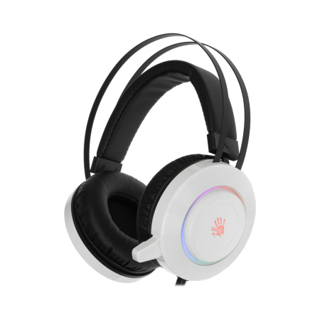 Наушники с микрофоном A4Tech Bloody G521, белый