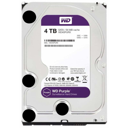 Жесткий диск WD Purple 4TB б/у