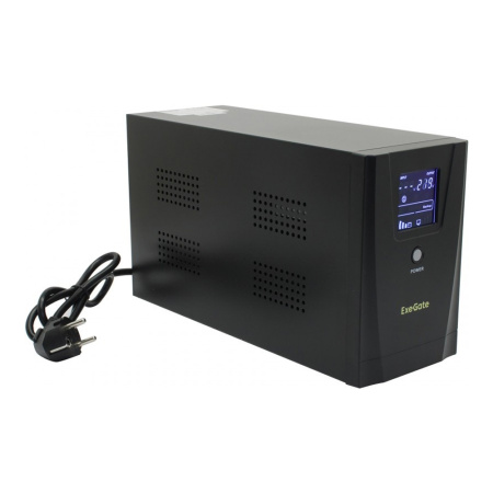 ИБП ExeGate SpecialPro Smart LLB-1000.LCD.AVR.1SH.2C13