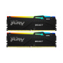 Оперативная память Kingston FURY Beast Black AMD RGB [KF556C36BBEAK2-64] 64GB KIT D5