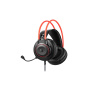 Наушники с микрофоном A4 Bloody G200 черный/красный 2м