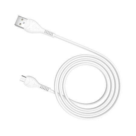 Кабель USB HOCO X37 Cool USB - Micro USB, 2.4А, 1м, белый