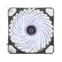 Кулер с диодной лентой CoolMoon | WHITE 120MM