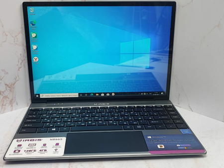 Ноутбук IRBIS NB650 13.5"  3000*2000 (3K) 3:2 full screen LCD IPS,  Pentium J3710, 4G/128G, 5000mAh/7.4V,1M FF, Full metal ,glass panel, SSD M.2 support , Windows 10 Pro
