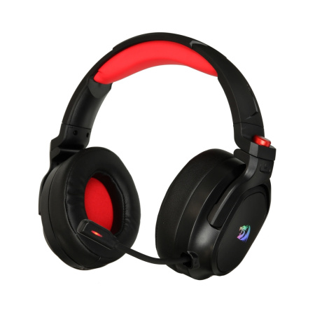 Беспроводные/проводные наушники Redragon Nomen RGB черный  slide 1 to 9 of 14