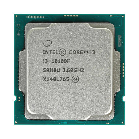 Процессор Intel Core i3-10100F tray